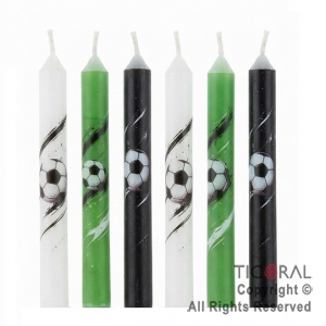 KIT DECO TORTA FUTBOL (12 UNIDADES)